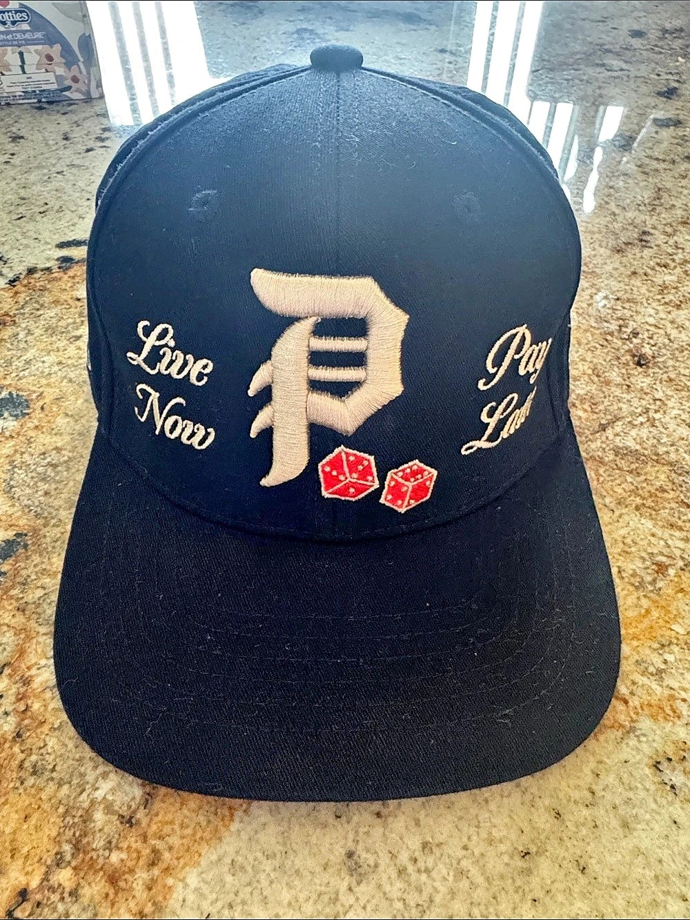 Primitive Double Up Black Snapback Hat